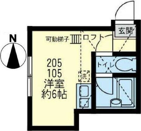 ユナイト追浜ロベールの物件間取画像